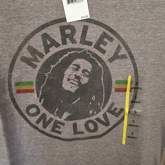 Zion Rootswear Gray Marley One Love Tee - Picture 2 of 5
